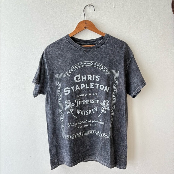 Shirts | Chris Stapleton Graphic Tshirt Black | Poshmark